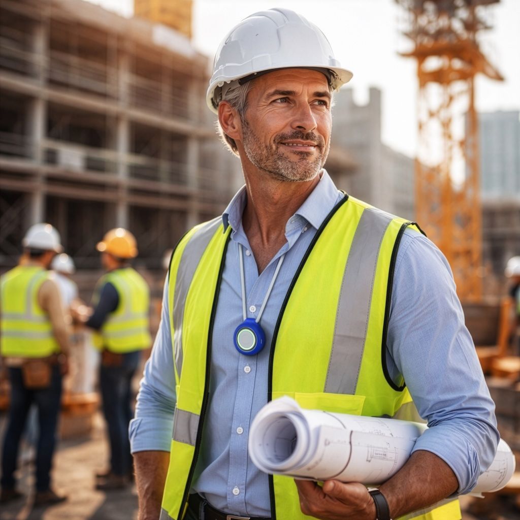 Construction crew coordinating