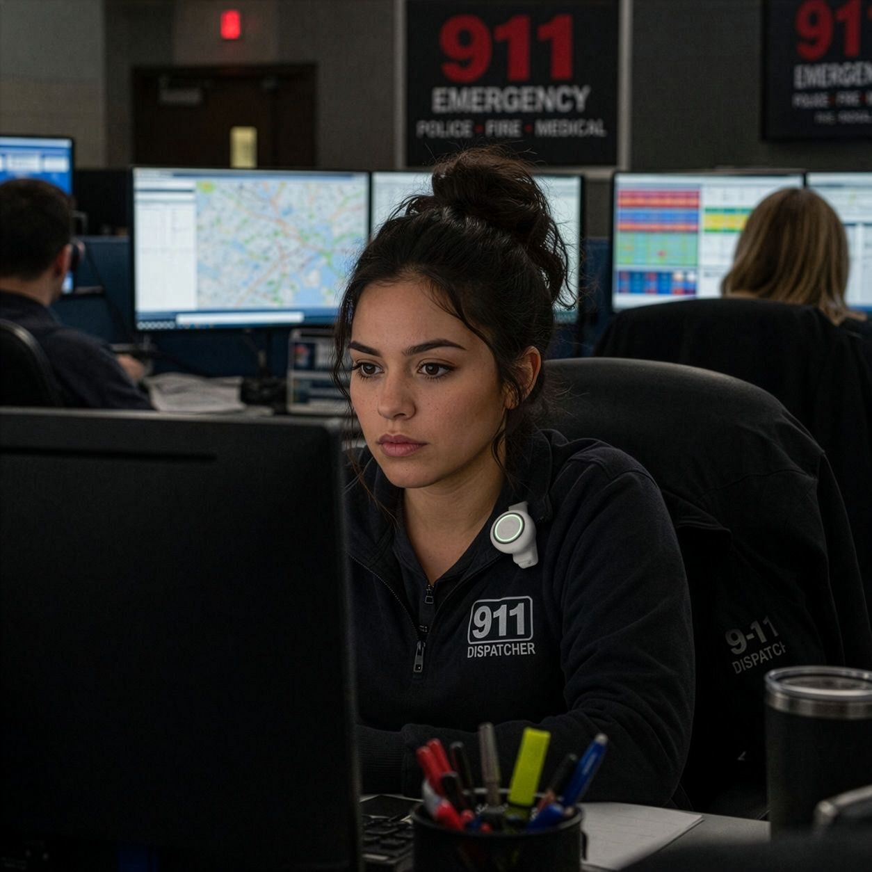 Dispatcher with Connection badge
