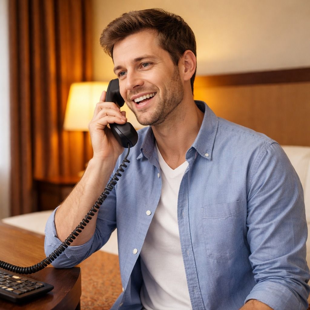 Guest using AI concierge